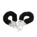 Pleasure Furry Handschellen Schwarz von Diablo Picante