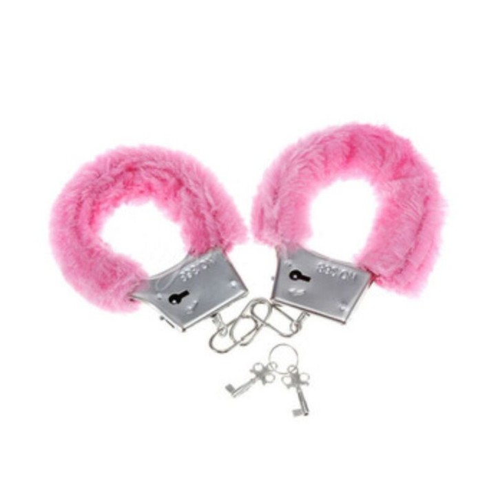 Pleasure Pelzhandschellen Rosa von Diablo Picante | Fesselliebe.de