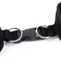 Handgelenkfesseln aus Neopren mit Klettverschluss von Ohmama Fetish