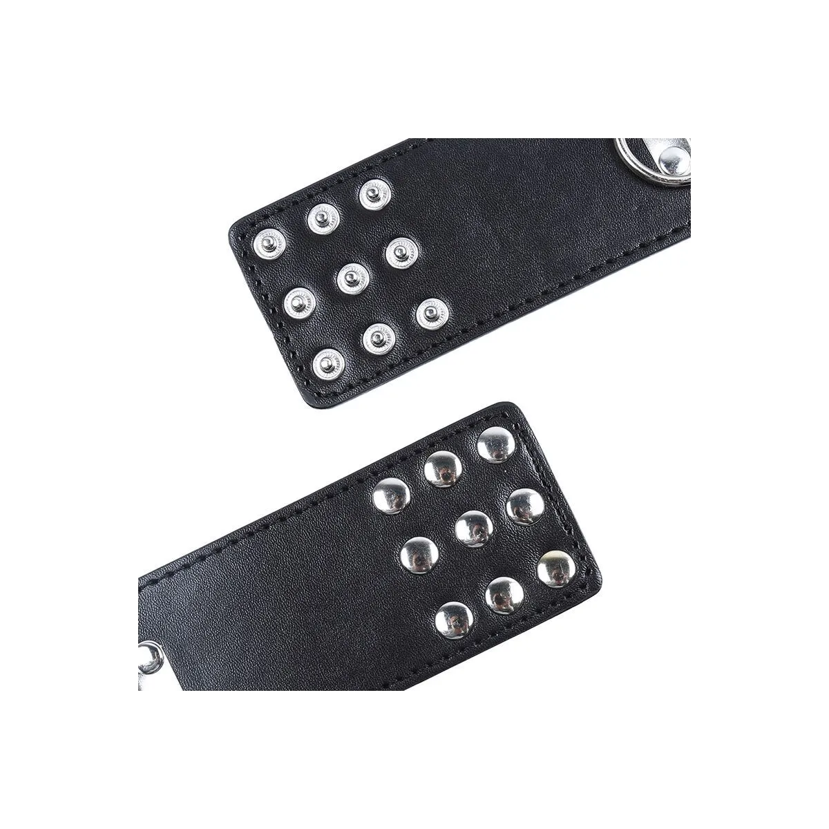 Handgelenkführen aus Metall mit Schnappbefestigung von Ohmama Fetish | Fesselliebe.de