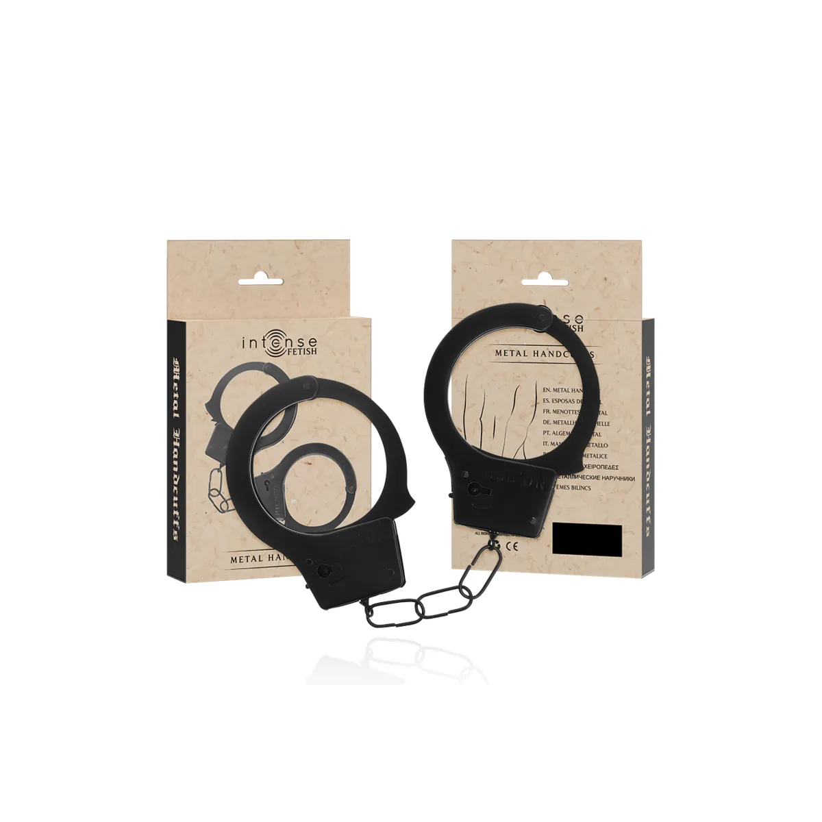 Fetish Handschellen aus Metall von Intense Fetish | Fesselliebe.de