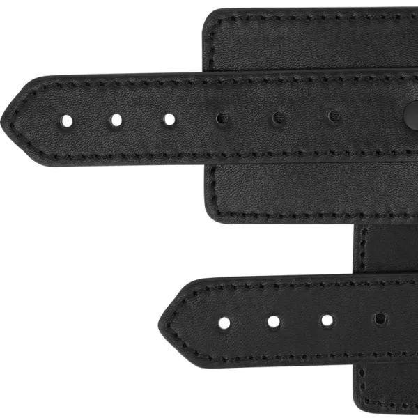 Fetish Handschellen aus Veganem Leder von Intense Fetish | Fesselliebe.de