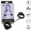 Nocturnal Leder Handgelenk Manschetten Verstellbar Schwarz von Calexotics