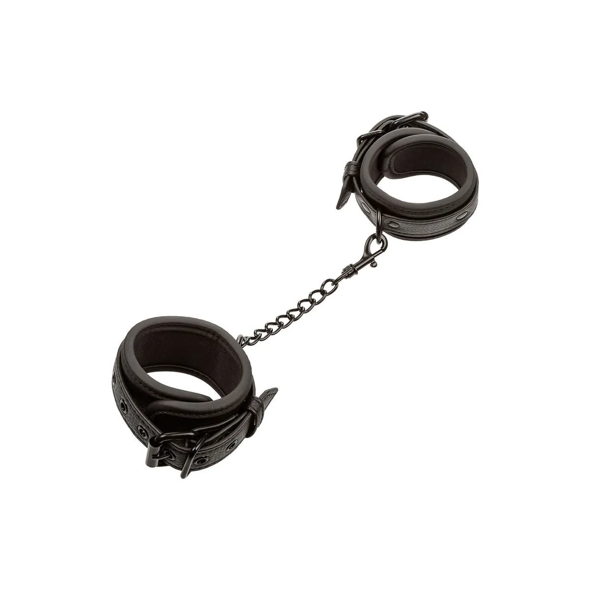 Nocturnal Leder Handgelenk Manschetten Verstellbar Schwarz von Calexotics | Fesselliebe.de