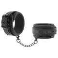 Handschellen aus Veganem Leder mit Noprene-Futter von Fetish Submissive Bondage