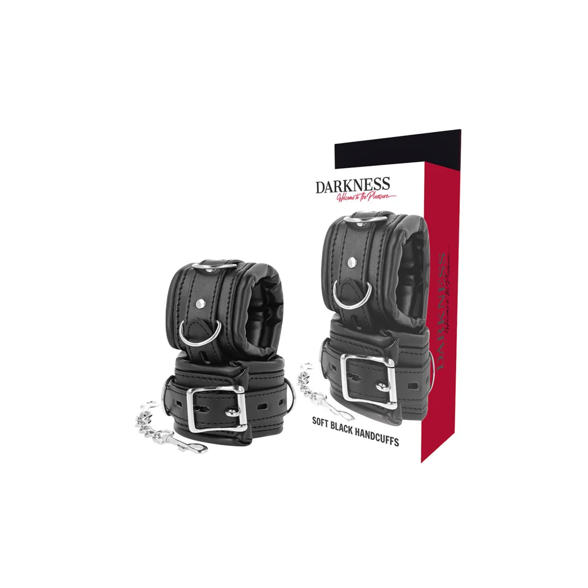 Gepolsterte Bdsm-Handschellen von Darkness Bondage | Fesselliebe.de