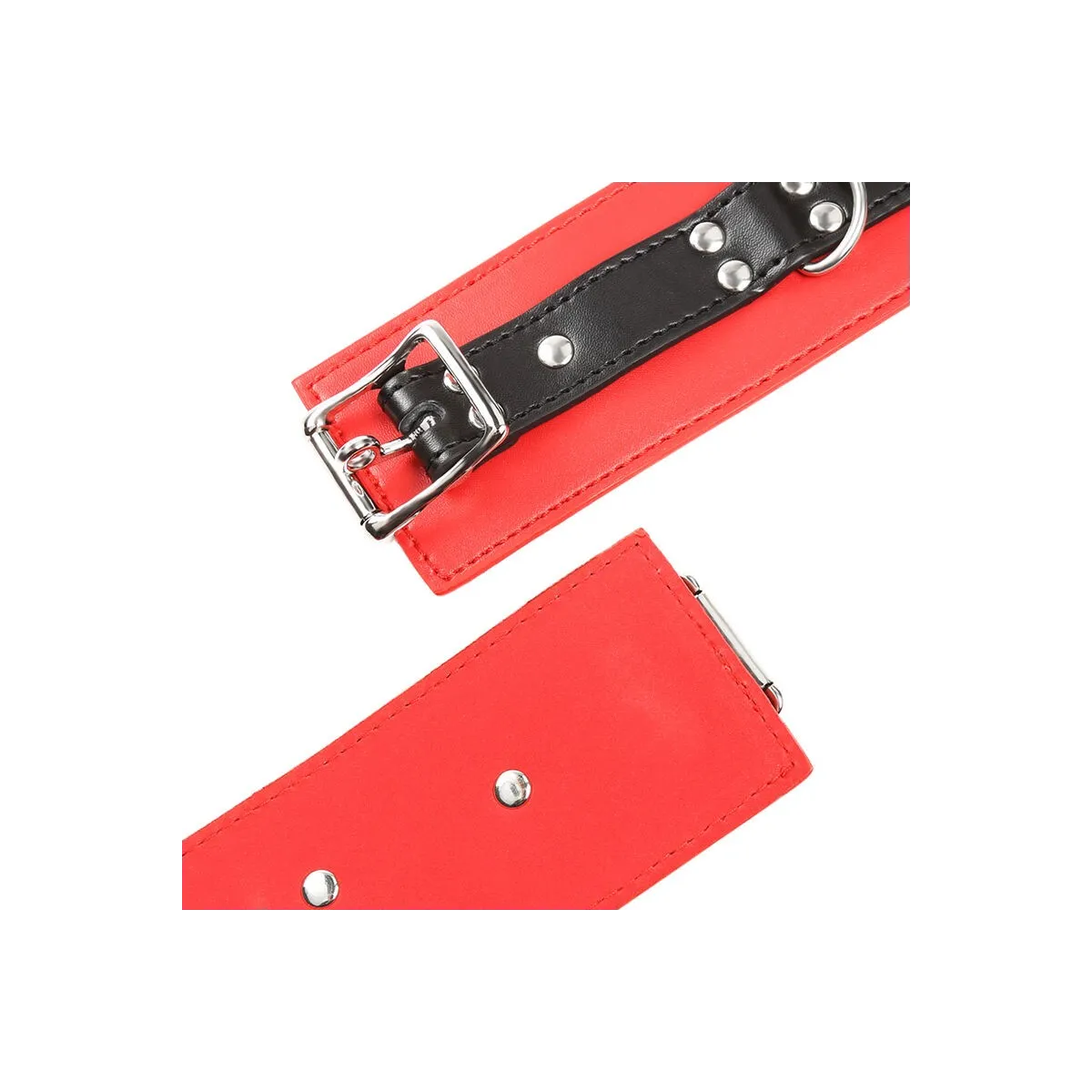 Handgelenkfesseln mit Verriegelung/Schnalle von Ohmama Fetish | Fesselliebe.de