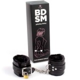 Schwarze Bondage-Handschellen Bdsm-Kollektion von Secretplay 100% Fetish | Fesselliebe.de