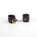 Schwarze Bondage-Handschellen Bdsm-Kollektion von Secretplay 100% Fetish