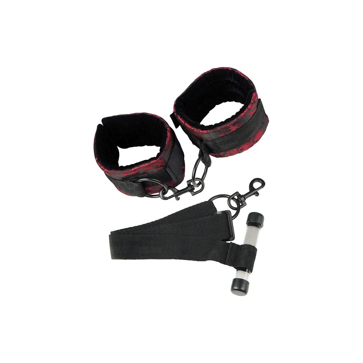 Scandal Black Tür Handschellen von Calexotics | Fesselliebe.de