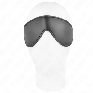 Einfache Haut-Augenbinde 19,5 X 7,5 cm von Kink Masked Allure