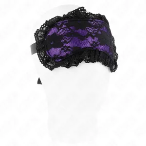 Spitzenbandage Modell 2 22,5 X 11 cm von Kink Masked Allure