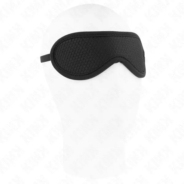 Schuppentexturbandage mit Schwarzer Randabdeckung 20 X 7 cm von Kink Masked Allure | Fesselliebe.de