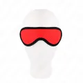 Schuppentexturbandage mit Rot Abgedecktem Rand 20 X 7 cm von Kink Masked Allure