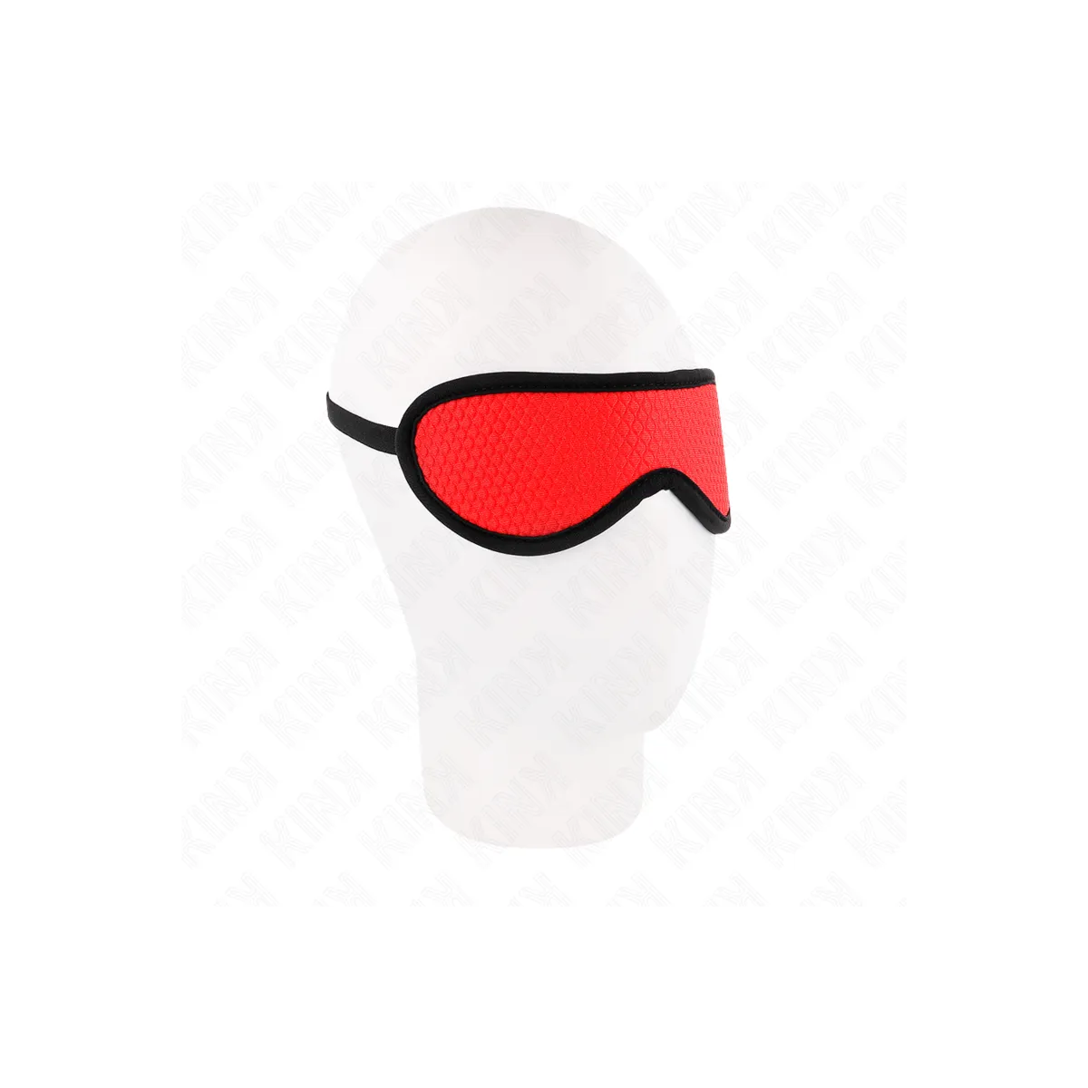 Schuppentexturbandage mit Rot Abgedecktem Rand 20 X 7 cm von Kink Masked Allure | Fesselliebe.de