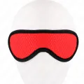 Schuppentexturbandage mit Rot Abgedecktem Rand 20 X 7 cm von Kink Masked Allure