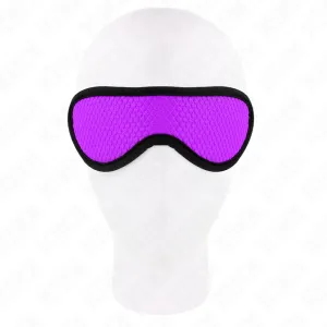 Schuppentexturbandage mit Violett Überzogenem Rand 20 X 7 cm von Kink Masked Allure