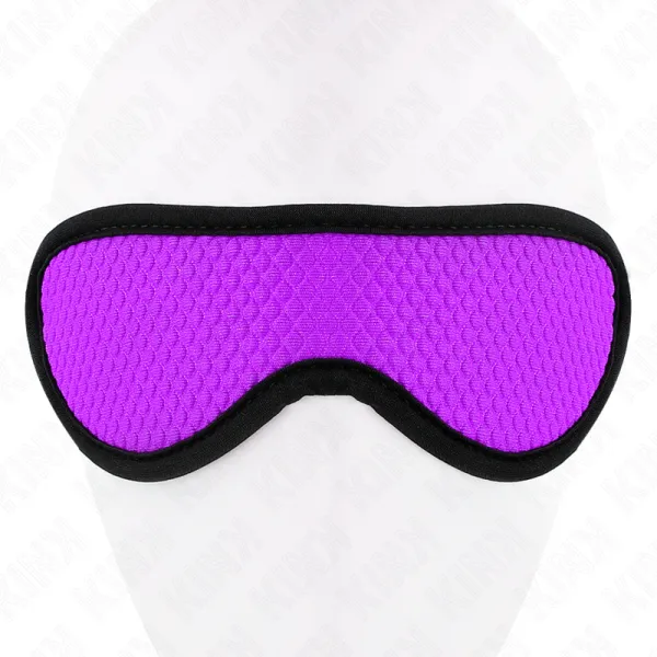 Schuppentexturbandage mit Violett Überzogenem Rand 20 X 7 cm von Kink Masked Allure | Fesselliebe.de