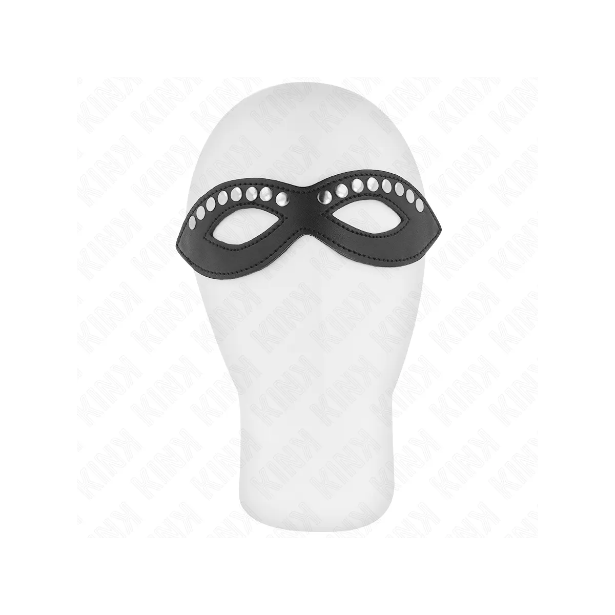 Augenmaske mit Mininieten Modell 1 20,5 X 5,5 cm von Kink Masked Allure | Fesselliebe.de