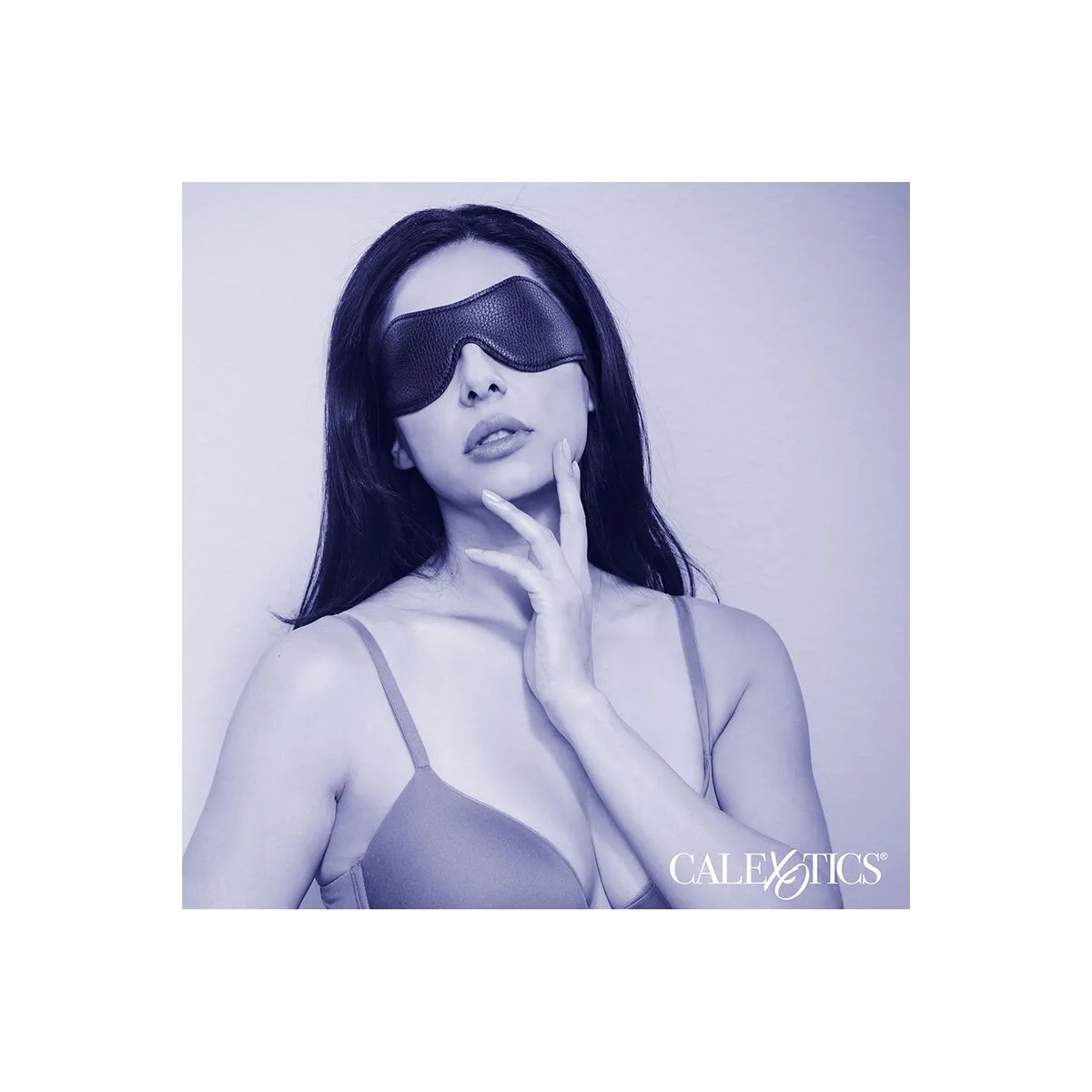 Nocturnal Augenmaske Pvc Leder Schwarz von Calexotics | Fesselliebe.de