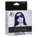 Nocturnal Augenmaske Pvc Leder Schwarz von Calexotics