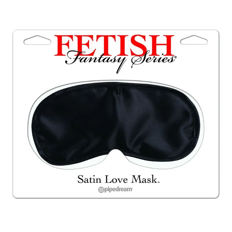 Satin Love Maske Schwarz von Fetish Fantasy Series | Fesselliebe.de
