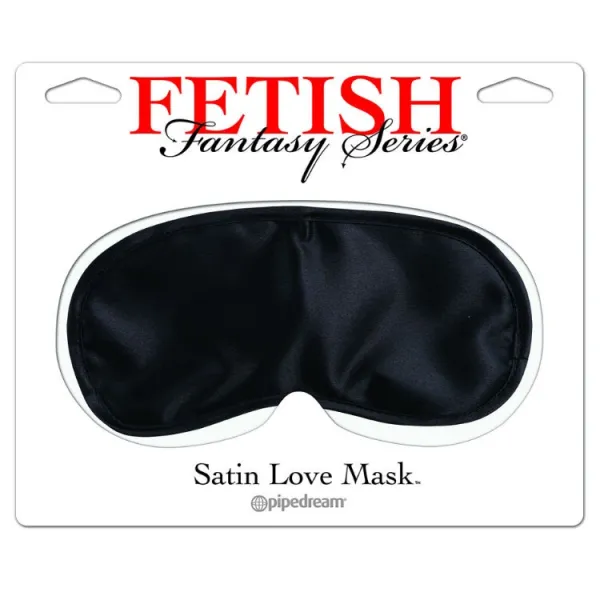 Satin Love Maske Schwarz von Fetish Fantasy Series | Fesselliebe.de