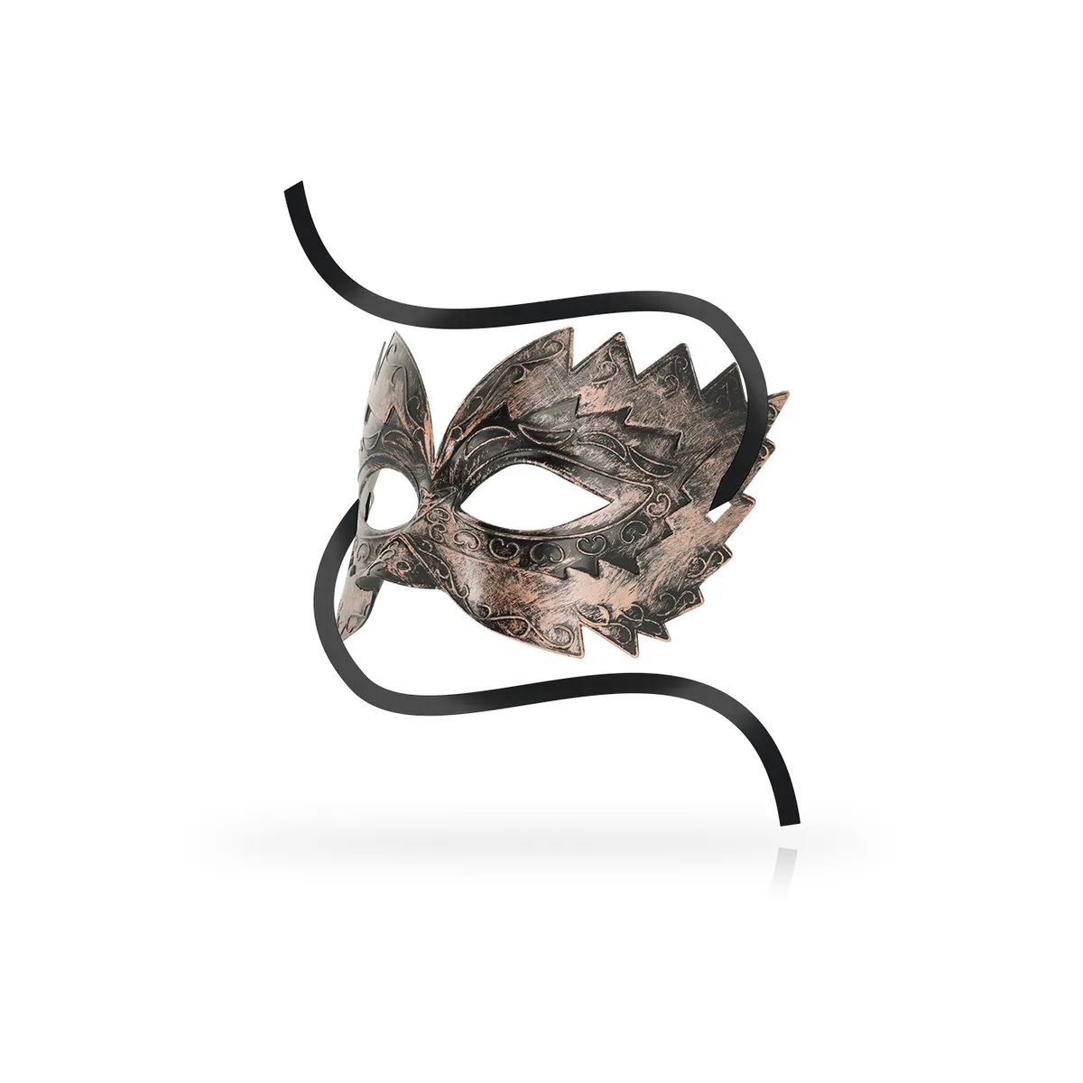 Antizaz-Masken aus Kupfer Im Venezianischen Stil von Ohmama Masks | Fesselliebe.de