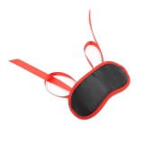 Schwarzer Fetisch, Rote Kanten von Ohmama Masks | Fesselliebe.de