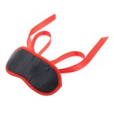 Schwarzer Fetisch, Rote Kanten von Ohmama Masks | Fesselliebe.de