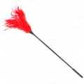 Mehrere Rote Kitzelfedern 45 cm von Kink Impact & Touch