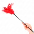 Mehrere Rote Kitzelfedern 45 cm von Kink Impact & Touch