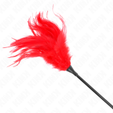 Mehrere Rote Kitzelfedern 45 cm von Kink Impact & Touch | Fesselliebe.de