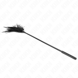 Mehrere Schwarze Kitzelfedern 45 cm von Kink Impact & Touch | Fesselliebe.de