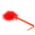 Nylonseilstab mit Kissenfedern und Roter Schleife 25 cm von Kink Impact & Touch