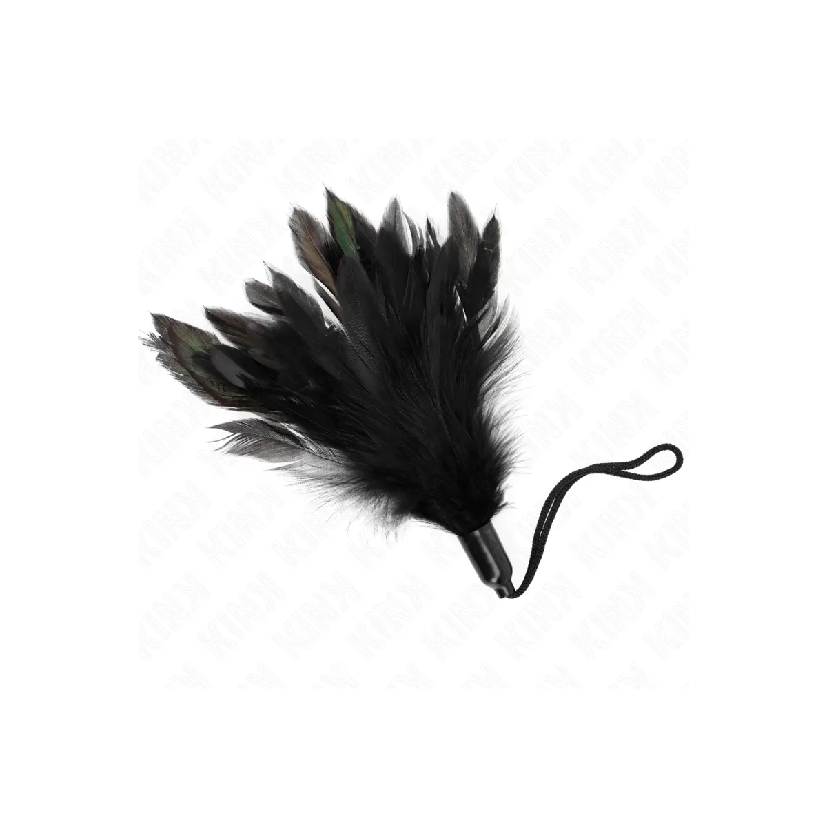 Tickle Feathers mit Seilgriff Kunststoffbasis 15 cm von Kink Impact & Touch | Fesselliebe.de