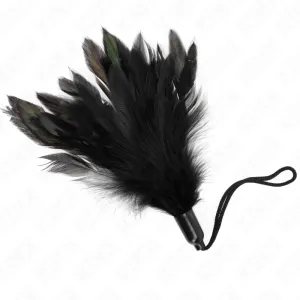 Tickle Feathers mit Seilgriff Kunststoffbasis 15 cm von Kink Impact & Touch | Fesselliebe.de
