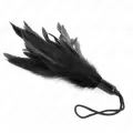Tickle Feathers mit Seilgriff Kunststoffbasis 15 cm von Kink Impact & Touch