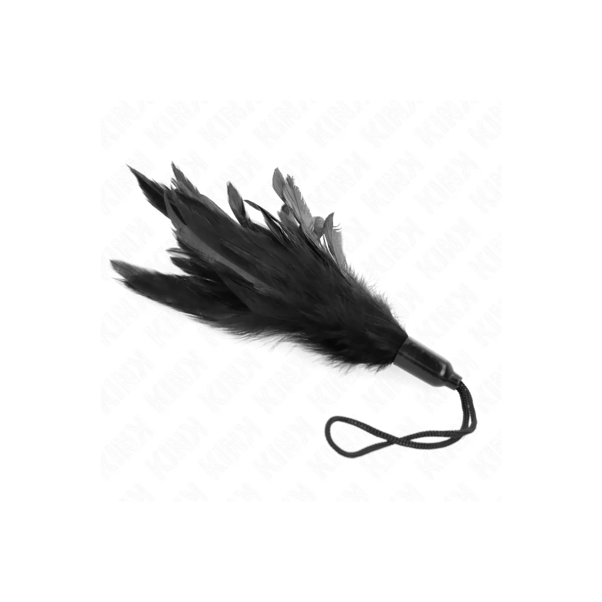 Tickle Feathers mit Seilgriff Kunststoffbasis 15 cm von Kink Impact & Touch | Fesselliebe.de