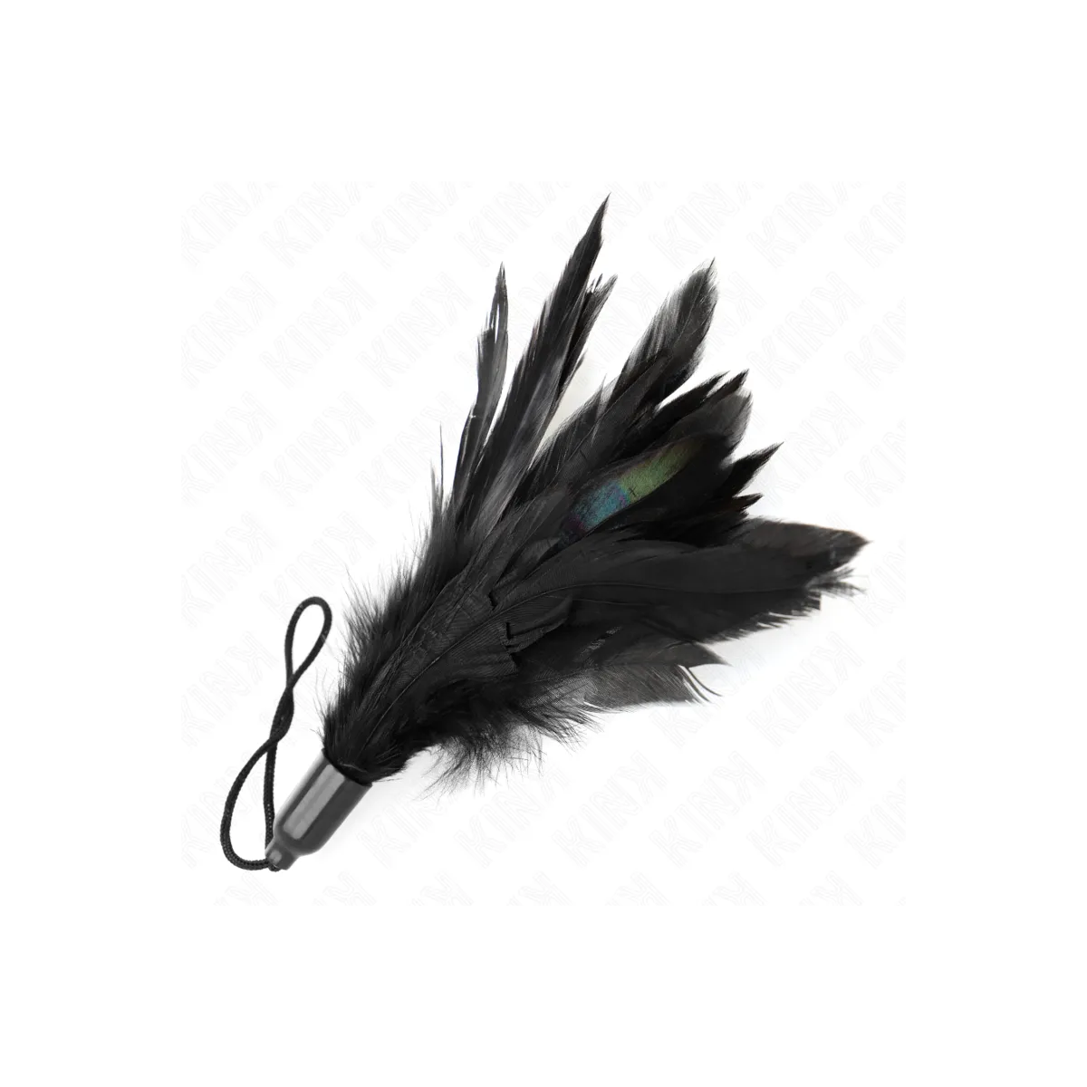 Tickle Feathers mit Seilgriff Kunststoffbasis 15 cm von Kink Impact & Touch | Fesselliebe.de