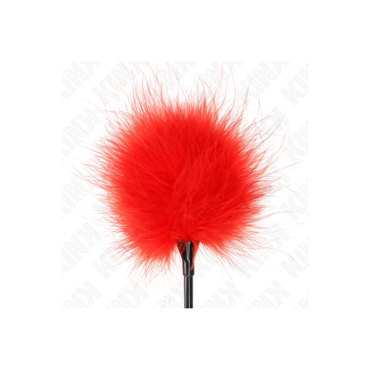 Rote Kitzelfedern für Das Bondage-Set 27 cm von Kink Impact & Touch | Fesselliebe.de