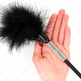 Tickle Federn mit Strass-Griff 50 cm von Kink Impact & Touch | Fesselliebe.de