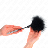 Tickle Federn mit Strassgriff 27 cm von Kink Impact & Touch | Fesselliebe.de