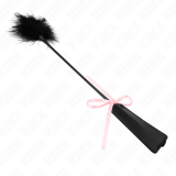 Tickle Feathers mit Rosa Schleife 49 cm von Kink Impact & Touch | Fesselliebe.de