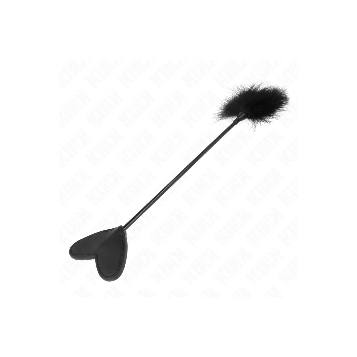 Tickle Feathers mit Herzpaddel 31 cm von Kink Impact & Touch | Fesselliebe.de