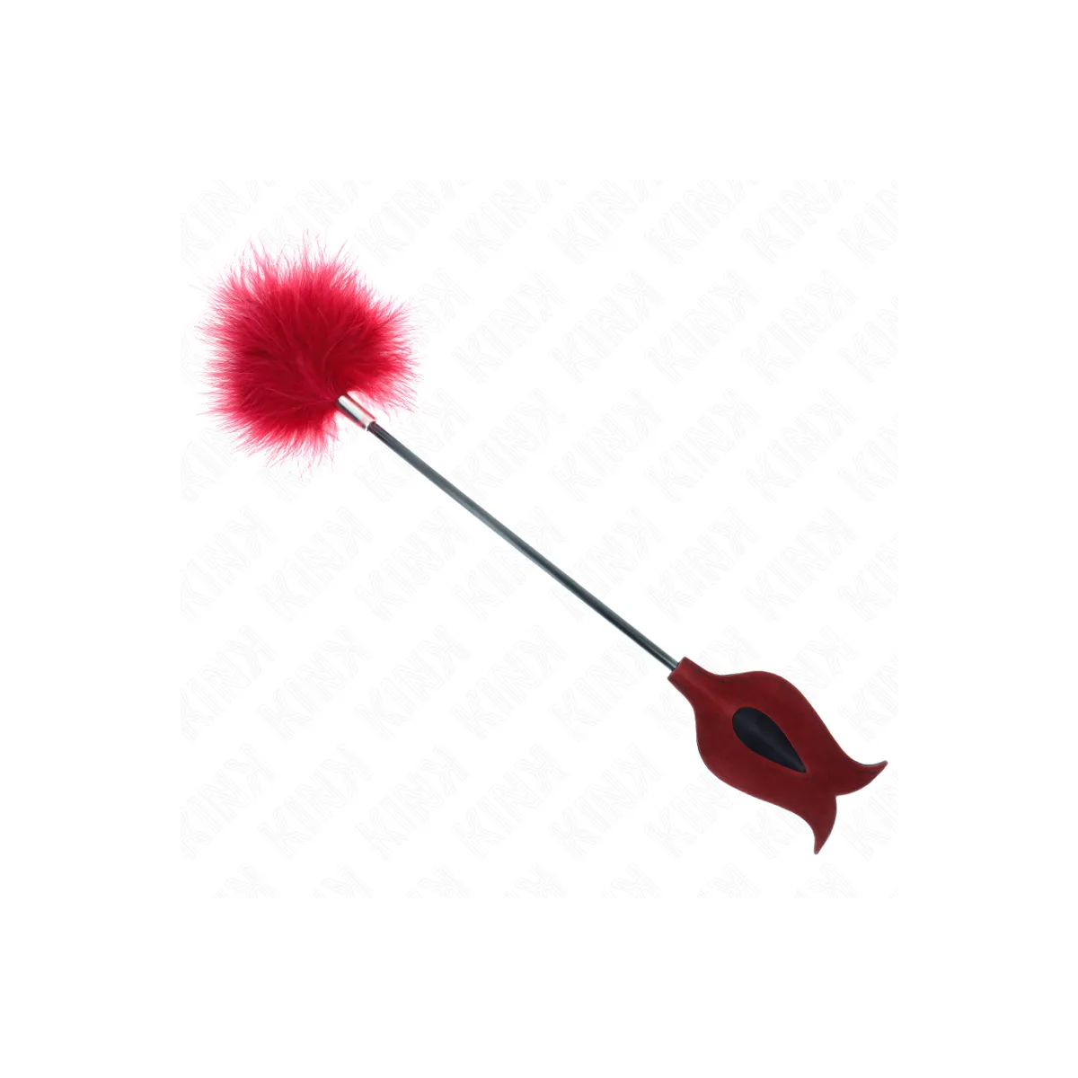 Tickle Feathers mit Rosenförmigem Paddel 8 cm von Kink Impact & Touch | Fesselliebe.de