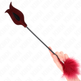 Tickle Feathers mit Rosenförmigem Paddel 8 cm von Kink Impact & Touch | Fesselliebe.de