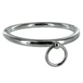 Bdsm-Halskette mit Ring 10cm von Metal Hard