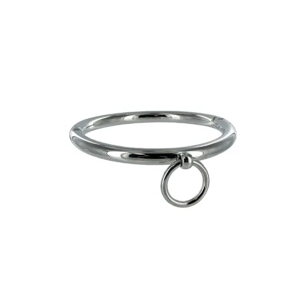 Bdsm-Halskette mit Ring 10cm von Metal Hard | Fesselliebe.de