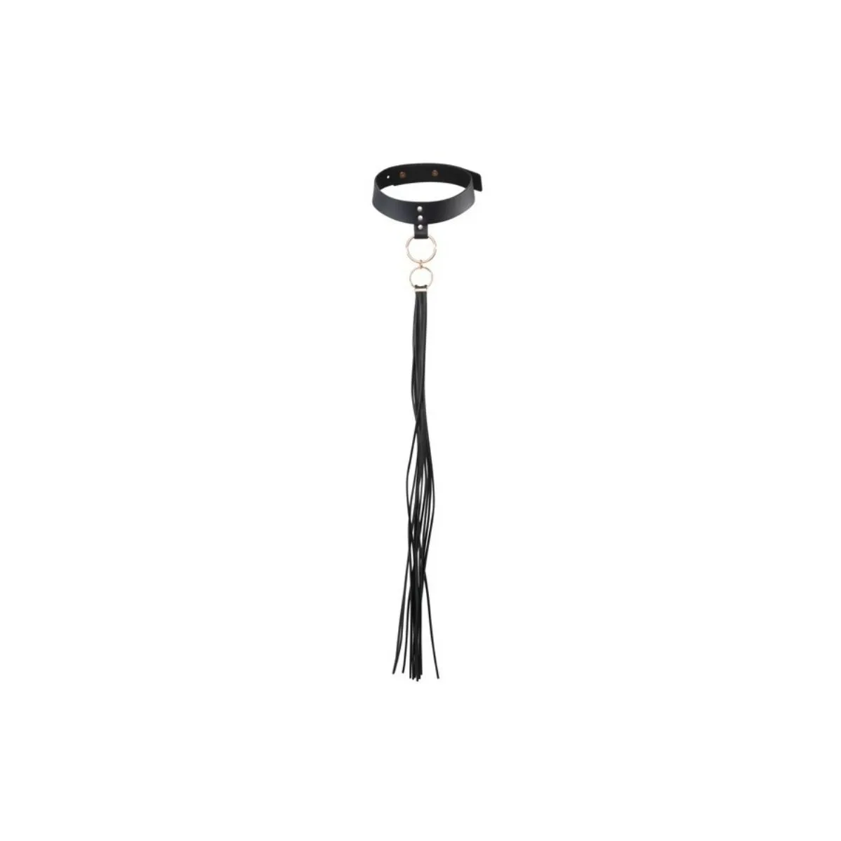 Quasten-Choker Schwarz von Bijoux Maze | Fesselliebe.de